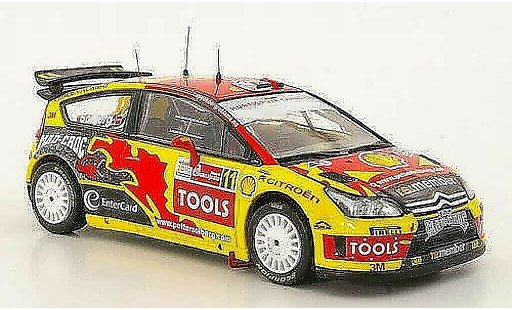 Citroen C4 WRC 2010 1/43 IXO No.11 P.Solberg / D.Mills Rally Mexiko modelauto