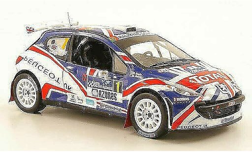 Peugeot 207 S2000 1/43 IXO No.1 Total IRC Azoren Rally 2010 modelauto