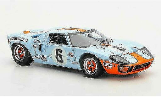 Ford GT40 Mk I 1/43 Spark GT 40 No.6 Gulf J.Ickx/J.olijfgroener 24h Le Mans 1969 modelauto