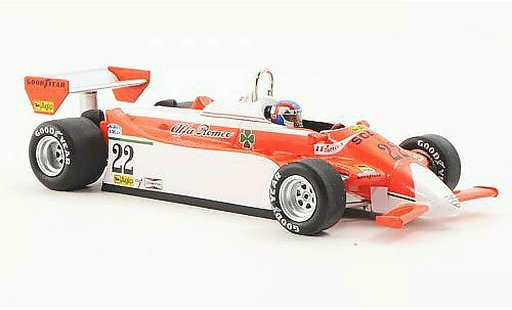 Alfa Romeo 179 179 1/43 Spark 1980 No.22 Marlboro P.Depailler GP Monaco 1980 modelauto