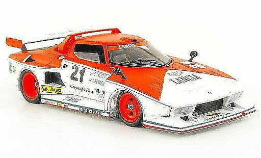 Lancia Stratos Rallye 1/43 Spark Rally Turbo Gr.5 No.21 Marlboro 6h Vallelunga 1976 modelauto