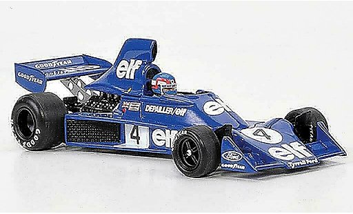 Tyrrell 007 1975 1/43 Spark No.4 Elf P.Depailler GP Belgien modelauto