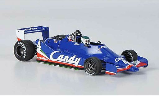 Tyrrell 009 Base 1/43 Spark No.4 Candy J-P.Jarier GP Groot-Brittanni&Atilde;&laquo; 1979 modelauto