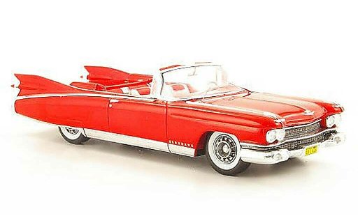 Cadillac Eldorado Biarritz 1/43 Spark rood 1959 modelauto
