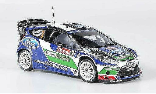 Ford Fiesta WRC 1/43 Spark No.3 Castrol Rally Monte Carlo 2012 modelauto
