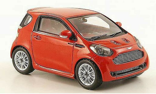 Aston Martin Cygnet citadine 1/43 Spark rood modelauto