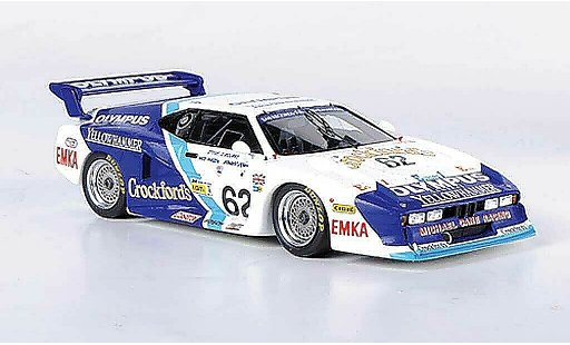 Bmw M1 1982 1/43 Spark No.62 Crockfords/Olympus 24h Le Mans S.O Rourke/N.Mason/R.Down modelauto
