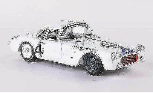 Chevrolet Corvette course 1/43 Spark C1 No.4 L.Lilley/F.Gamble 24h Le Mans 1960 modelauto