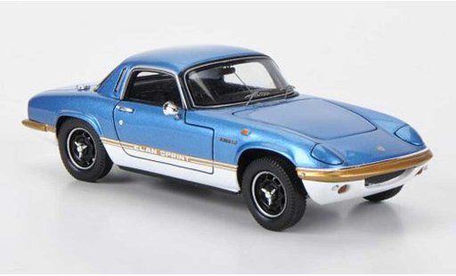 Lotus Elan Sprint 1/43 Spark S4 blauw 1971 modelauto