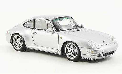 Porsche 911 Carrera 1/43 Spark 2S grijs 1994 modelauto