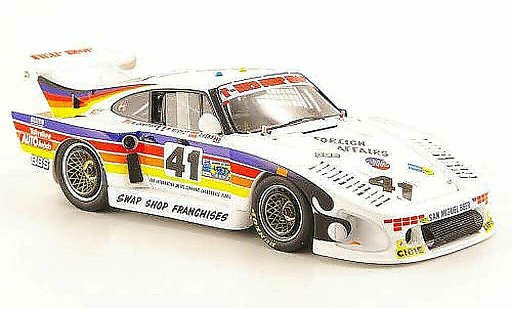 Porsche 935 1981 1/43 Spark K3 No.41 T-Bird Swap Shop 24h Le Mans modelauto