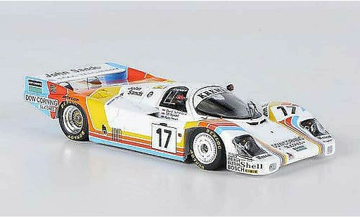 Porsche 956 1984 1/43 Spark No.17 Kremer T.Needell / D.Sutherland / R.French 24h Le Mans modelauto