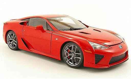 Lexus LFA Base 1/18 Autoart rood 2010 modelauto
