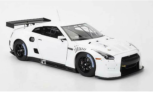 Nissan Skyline R35 1/18 Autoart GT-R mat-wit FIA GT1 Weltmeisterschaft 2010 modelauto