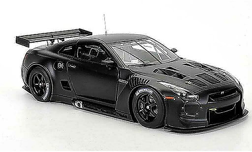 Nissan Skyline R35 1/18 Autoart GT-R mat-zwart FIA GT1 Weltmeisterschaft 2010 modelauto