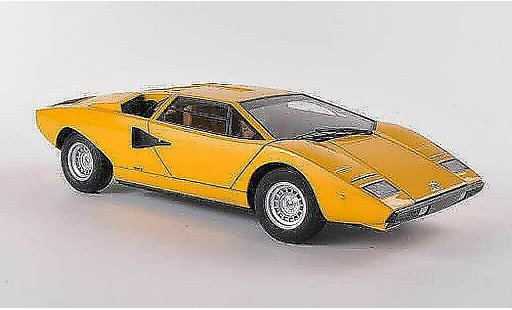 Lamborghini Countach LP 400 1/18 Autoart geel 1974 modelauto