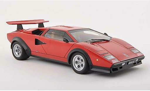Lamborghini Countach LP 500 1/18 Autoart S Walter Wolf Edition rood 1975 modelauto