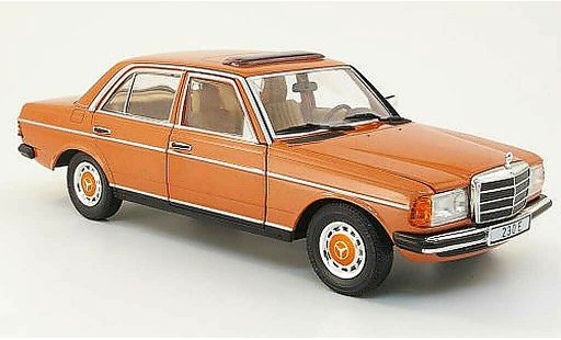 Mercedes CLA Base 1/18 Revell 230 e (w123) bruin sondermodell mcw le 1.000 modelauto
