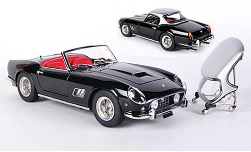 Ferrari 250 GT California 1/18 CMC SWB Spyder zwart 1961 modelauto