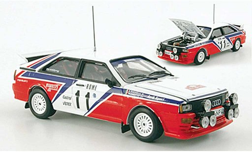 Audi Quattro rallye 1/43 Vitesse No.11 R6 Rally Monte Carlo 1982 modelauto