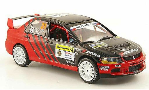 Mitsubishi Lancer Evolution IX 1/43 Vitesse No.21 Yokohama Barum Rally Zlin 2010 modelauto