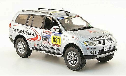 Mitsubishi Pajero Sport 1/43 Vitesse Team Service Car Rally Dakar 2010 modelauto