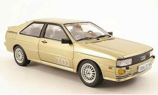 Audi Quattro coupe 1/18 Sun Star beige 1981 modelauto