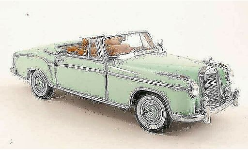 Mercedes 220 Cabriolet 1/18 Sun Star SE (W128) mint 1958 modelauto