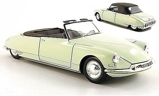 Citroen DS 19 1/18 Norev Cabrio groen 1961 modelauto