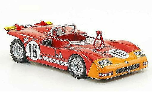 Alfa Romeo 33.3 prototipo 1/43 M4 1971 No.16 Monza modelauto