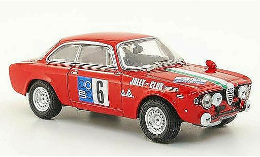 Alfa Romeo Giulia sprint gta 1/43 M4 1600 No.6 Pergusa 1965 modelauto