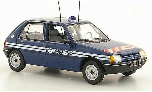 Peugeot 205 Base 1/43 Norev Gendarmerie 5-portes 1988 modelauto