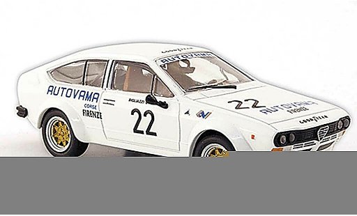 Alfa Romeo Alfetta gtv 2.0 1/43 M4 V No.22 Autovama Nurburgring 1976 modelauto