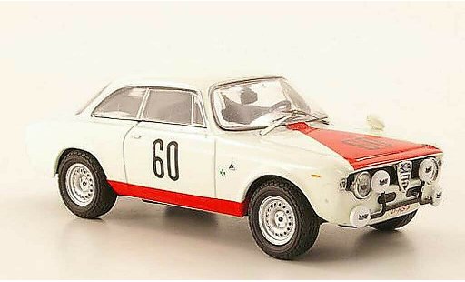 Alfa Romeo Giulia sprint gta 1/43 M4 1600 No.60 H.Schultze Norisring 1966 modelauto