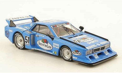 Lancia Beta Monte Carlo 1/43 Best No.51 Fruit of the Loom DRM 1980 modelauto