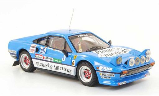 Ferrari 308 GTB 1/43 Best No.3 Rally de Conte Ingles 1983 modelauto