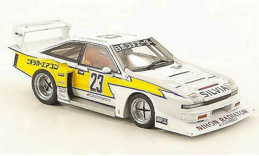 Nissan Silvia S110 1/43 Ebbro Turbo Super Silhouette No.23 1983 modelauto