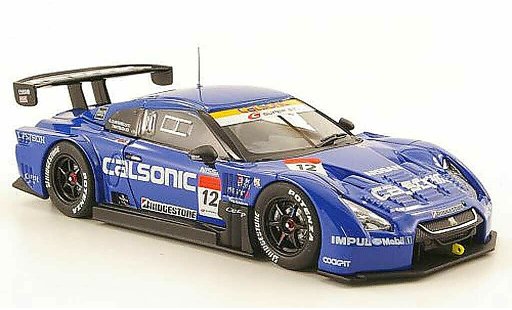 Nissan Skyline R35 1/43 Ebbro GT-R No.12 Calsonic Super GT500 Fuji 2010 modelauto
