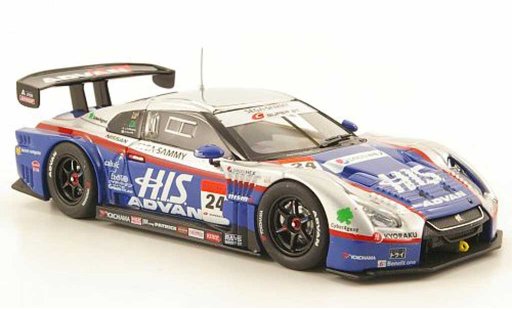 Nissan Skyline R35 1/43 Ebbro GT-R No.24 Advan Super GT500 Fuji 2010 modelauto