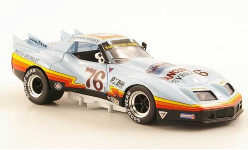 Chevrolet Corvette course 1/43 Bizarre C3 Mancuso No.76 Watkins Glen IMSA 1977 modelauto