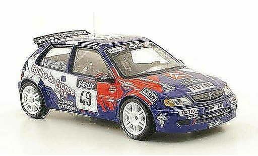 Citroen Saxo Kit Car 1999 1/43 Hachette No.49 Total Tour de Corse modelauto