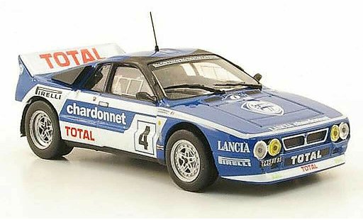 Lancia 037 Rally 1/43 Hachette No.4 Total du Var 1984 modelauto