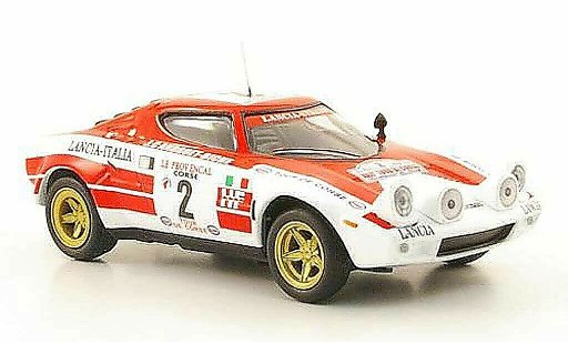 Lancia Stratos Rallye 1/43 Hachette Rally No.2 -Italia Tour de Corse 1974 modelauto
