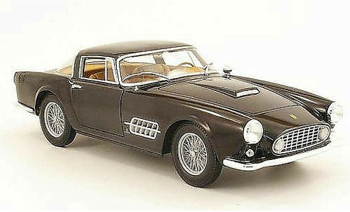 Ferrari 410 Coupe 1/18 Hot Wheels superamerica zwart modelauto