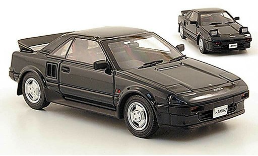 Toyota MR2 AW11 1/43 Ebbro 2 groen 1984 modelauto