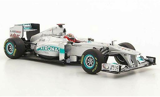 Mercedes F1 2011 1/43 Minichamps GP W02 No.7 Petronas M.Schumacher -Saison modelauto