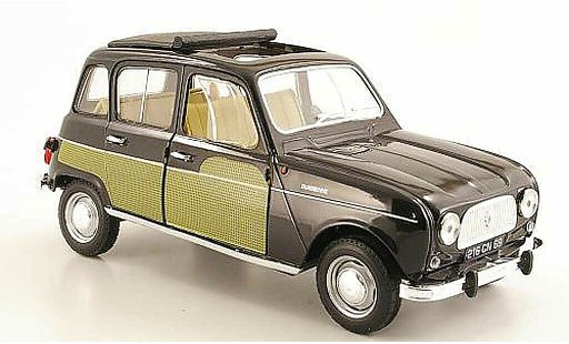 Renault 4 Parisienne 1/18 Norev zwart/geel 1963 modelauto