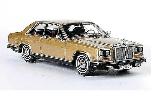 Rolls Royce Camargue Base 1/43 Neo gold LHD 1975 modelauto