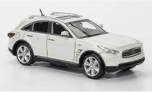 Infiniti FX50 S 1/43 Neo wit 2010 modelauto