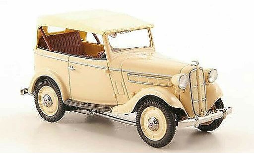 Datsun 17 Phaeton 1/43 Ebbro bruin/beige 1938 modelauto